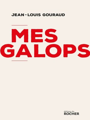 cover image of Mes galops
